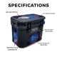 thumbnail image 2 of Calcomanía para Yeti Roadie 15 Hard Cooler, diseño de nebulosa, 2 of 4