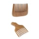 thumbnail image 3 of 2x Cepillo De Desenredante De Peine De Dientes Anchos De Madera Natural Antiestático Sándalo Verde, 3 of 5