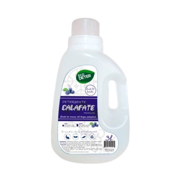 Detergente Líquido Orgánico Nobel Calafate 3 Litros - Línea Patagonia, Eco-Friendly y Biodegradable