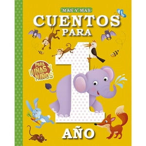 Zig-Zag - Libro Más Y Más.. Cuentos Para Niños Y Niñas De 1 Año / 96 Páginas De 20,3 X 24,5 Cm. Tapa Cartoné Acolchada Con Foil.