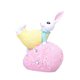 thumbnail image 2 of Figura Decorativa De Conejito De Pascua, Adorno De Mesa Para Estantería, Escritorio, Oficina, Estilo E, 2 of 5