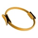 thumbnail image 3 of Pilates anillo de muslo Resistencia a los dispositivos de entrenamiento del equipo Tóner tonificando muslos piernas círculo de fitness anillo de Amarillo, 3 of 5