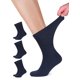 thumbnail image 1 of Calcetines LAETAN Diabéticos Tipo Crew XL Azul Marino (3 pares), 1 of 6