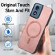 thumbnail image 2 of Magnetic Slim Case for Motorola Moto G Play 2024 4G with Camera Guard & Anti-Scratch Back Pink, 2 of 6