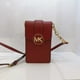 thumbnail image 2 of Cartera Michael Kors Carmen Small Logo Smartphone Crossbody Bag Mulberry, 2 of 3
