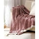thumbnail image 3 of Mantas para sofas camas u oficinas con pompon 130x150 cm Burdeo, 3 of 4