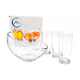thumbnail image 1 of Vasos Cerveceros Y Bowl Set 5 Piezas Vidrio Cocktail, 1 of 2