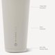 thumbnail image 3 of HydroJug Everyday Tumbler de 20 oz, vaso con bombilla y revestimiento cerámico, color lino, 3 of 3