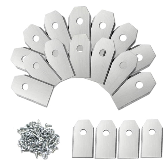 Piezas De Cuchilla De Cortacésped Robótica Cuchilla De Repuesto Para Cortadora De Jardín 18 Argent