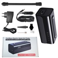 Genérico - Inflador Para Ruedas Balones Y Colchones Recargable 12V Y 2