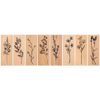 Bothyi - Juego De Sellos De Goma Y Madera De 8 Uds., Calendario Para Álbum De Recortes, Escritura, Diario, Dibujo