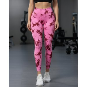 Flix - Calza Deportiva Mujer Push Up Tie Dye Corte En V