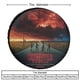 thumbnail image 2 of Stranger Things Funda para neumático de repuesto de tela Oxford - Tela Oxford 82CM, 2 of 6