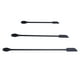 thumbnail image 1 of 3x Mini Juego De Espátula De Silicona Raspador De Alimentos Cuchara Pequeña Duradera Para Cosméticos Negro, 1 of 3