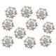 thumbnail image 2 of 10 Botones De Costura Con Forma De Flor De Diamantes De Imitación Para Manualidades, 22 Mm, 2 of 4