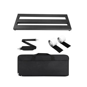 Magideal - Tablero De Pedal Con Efecto De Guitarra, Bolsa De Transporte Wity, Aleación De Aluminio Ligera Profesional, Duradero, Desmontable Para Suministros De , B B