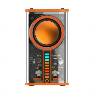 Genérico - Parlante Portátil Bluetooth Altavoces Inalámbricos Sonido 3D Luz Led