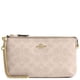 thumbnail image 1 of Wristlet COACH de piel granulada grande con correa de cadena, 1 of 5