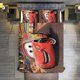 thumbnail image 5 of Cartoon Cars Lightning McQueen Bedding Set - 3Piece Kids Bedding, 5 of 5