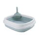 thumbnail image 4 of Caja De Arena Para Gatos, Caja De Arena Con Borde Alto, Inodoro Portátil Duradero Para Cachorros, Azul Grande, 4 of 5