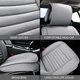 thumbnail image 3 of Fundas de asiento para coche Sunny Color, juego de 2, cuero PU gris, 3 of 6