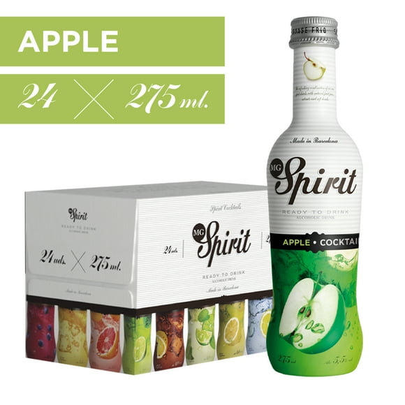 Pack MG Spirit Apple Botella 24 x 275cc