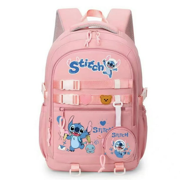Disney Lilo Stitch Backpack Teenage Girl Student Back To School Schoolbag Anime Bookbag Bag Girl Boy Children Rucksack Knapsack