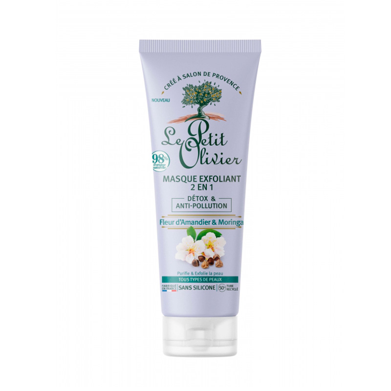 Le Petit Olivier - Mascarilla Facial Exfoliante Detox 75 Ml
