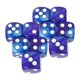 thumbnail image 1 of Juego De Dados D6 De 10 Uds., Dados Poliédricos Para Fiesta, Recuerdo, Reunión Familiar, Café, Estilo H, 1 of 5