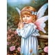 thumbnail image 1 of Kits de pintura de diamantes 5D para adultos, mariposa, ángel, niña, arte de diamantes con taladro completo, imágenes de gemas por números, arte de punto de cruz DIY, artesanía de diamantes de imitaci, 1 of 7