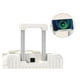 thumbnail image 4 of Maleta Tapa Dura Moderna 57x35x23 cm Porta Vaso USB Blanca, 4 of 8
