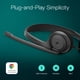 thumbnail image 4 of Auriculares EPOS C1 Business USB-A con micrófono con cancelación de ruido, 4 of 6