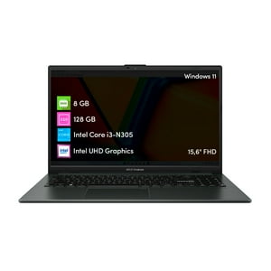 Notebook Asus Vivobook Go Intel Core I3 8Gb 128Gb Ssd 15.6' Fhd