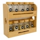 thumbnail image 1 of Especiero Organizador Cocina 2 Niveles Diseño Moderno Jhn, 1 of 3