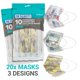 thumbnail image 5 of Mascarilla facial Dr. Talbot's – Pack de 20 para niños de 6 a 12 años, 5 of 8