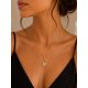 thumbnail image 2 of Collar Lumière Drop con Baño de Oro 18K., 2 of 3