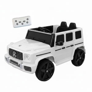 Mundo Online - Jeep Eléctrico Xxl Mercedes Con Luz Sonido Y Control Blanco