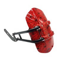 Ioensy - Guardabarros Trasero Para Motocicleta, Rotación De 360 Grados Para Accesorios Niu, Rojo
