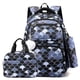 thumbnail image 1 of 2024 NEW Multifunctional Fish Scale Printed Backpack Girls Schoolbag High Quality Nylon School Bags with Lunchbag and Pencilbag, 1 of 3