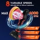 thumbnail image 2 of Pulidora inalámbrica para auto Ofeace de 6 pulgadas, 8 velocidades, 6000 RPM, 2 of 7