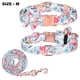 thumbnail image 2 of Collar Y Correa Para Perro Ajustable Con Hebilla Dorada Fuerte, Hermoso Lazo Y Ribete Floral., 2 of 5