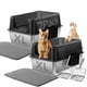 thumbnail image 1 of Arenero para gatos Marchul XL, set de 2, acero inoxidable, 1 of 7