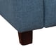 thumbnail image 5 of Sofá Berlín 3 Cuerpos Cuero Benevento Azul Petróleo, 5 of 7