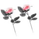 thumbnail image 3 of Rosas Artificiales Con Globos Oculares Fiesta De Disfraces De Halloween Blanco Con Rojo, 3 of 5