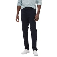 Pantalones Gap Essential Slim Fit De Gabardina Para Hombre Azul Marino 32W X 32L