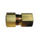 thumbnail image 1 of Acoplamiento de latón HOMEPLUS+ 1/4" de compresión x 1/2" FPT, 1 of 1