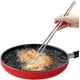 thumbnail image 1 of pares de palillos extra largos de acero inoxidable de 14 pulgadas para cocinar y freír fideos., 1 of 7