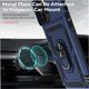 thumbnail image 5 of Funda Resistente Anillo Soporte iPhone 15 Pro Privacidad Cámara Montaje Magnético Azul, 5 of 6