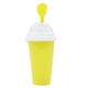 thumbnail image 1 of Slushy Ice Cream Maker Squeeze Slush Cooling Party Taza De Batido Amarillo, 1 of 1