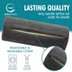 thumbnail image 3 of Almohada cervical enrollable AllSett Health con funda gris, 3 of 7
